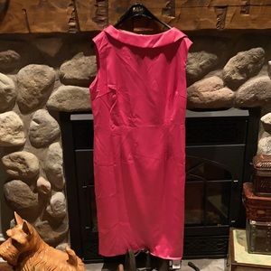 Women’s new pink dress “Retro Stage”